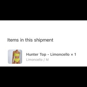 Revel rey bikini swimsuit top